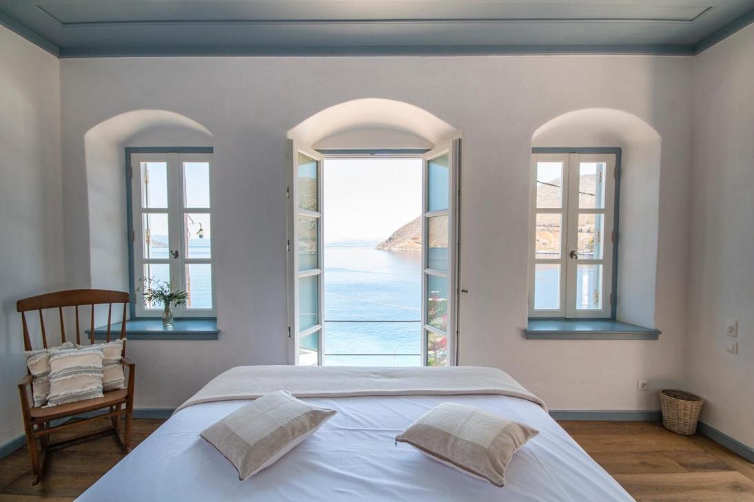 Bed and Breakfast The Anchor House Symi Exterior foto